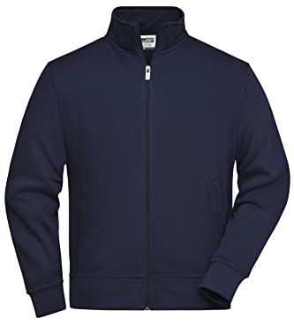 James & Nicholson Sweatjacke mit Stehkragen - Jacke aus robuster Sweatqualität in großer Größenauswahl