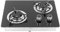 Gas Hob,RV Gas Stove 2 Burners 1.8Kw Power Tempered Glass Panel Easy to Clean Gas Cook Top Hob Gas Hob Gas Cooker Gas Cooker Hobs for Boat Caravan Camper