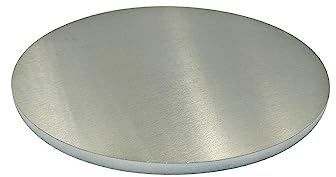 LSCAILIAO Chapa Circular De Aluminio - Placa De Metal Industrial para Forja De Laboratorio Y Bricolaje, Diámetro 300 Mm,Thickness 4mm