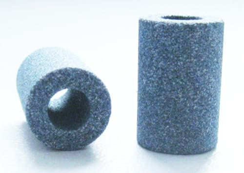 THOR-DARTS Schleifstein mit Durchgehender Bohrung aus Sandstein (1 Stück, Hohlblock)