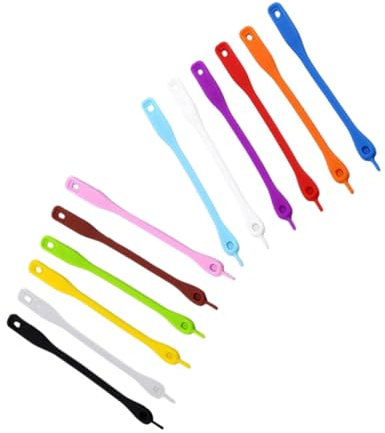 Zerodeko 12pcs Silicone Cup Markers with Perforation Design Reusable Drink Identifiers for Wine Glasses Parties and Events Recognition