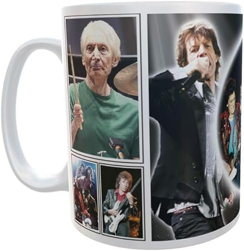 Greatest Rock N Roll Band 1960s Counterculture Music icon Mug Gift - Stones