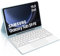 Occtingkind, Keyboard for Samsung S10 FE, Case with Keyboard for Samsung Galaxy Tab S10 FE 10.9 Inch 2025, Magnetic Removable Bluetooth Keyboard, QWERTZ Layout, Trackpad, USB C, Sky Blue
