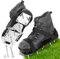 URAQT Scarpe aeratore per Prato, 45 mm Sandalo Aeratore Scarpe da Prato, Arieggiatore Prato Scarpe Chiodate, Arieggiatore Scarpe,Piastra di Base in Lega di Alluminio, per Cortile e Patio