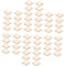 BESPORTBLE 50Pièces Puzzle Bois Vierges pour DIY Bois Énigmes pour Tout Petits et Décoration Maison