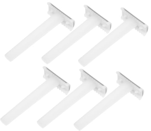 DECORNIJIA 10 Einwegrasierer Haarentfernung Rasierer für Damen und Herren Doppelklingen Kompakt Tragbar Sicherer für Intimbereich und Tägliche Anwendung