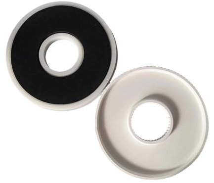 Moule professionnel en silicone rond à rayures - Plateaux texturés uniques pour résine, béton, plâtre, moulages décoratifs
