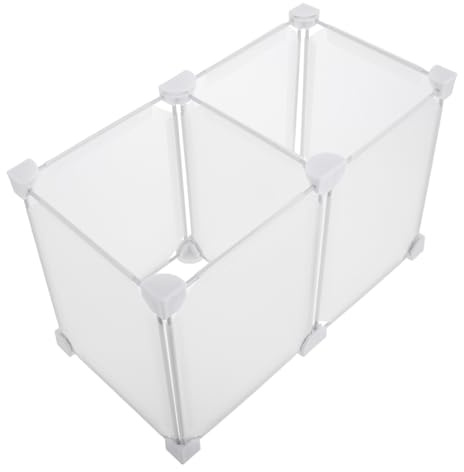 jojofuny Séparateur de Congélateur en Plastique Blanc pour Organiser Bacs de Rangement, Conception Multifonctionnelle pour Congélateurs Profonds et Rangement Cuisine