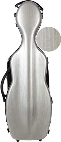 Geigenkoffer Glasfaser Steel Effect 4/4 silver M-Case