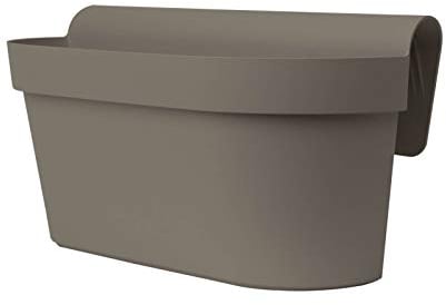 euro3plast 608550 Taupe Cassetta Up 3059.G9Pflanzkasten Kunststoff