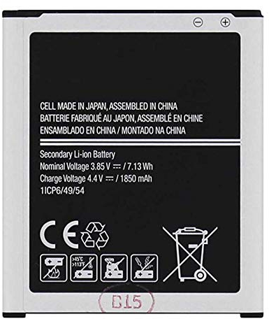 Batterie compatible avec Samsung Galaxy J1 J100 SM-J100H EB-BJ100CBE 1850 MAH