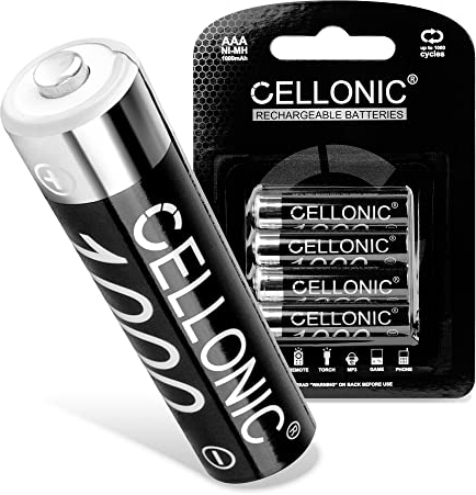 CELLONIC, Akku kompatibel mit Unify OpenScape DECT Phone S5 (1000mAh, 1.2V) Ersatzakku 4X AAA Micro LR03