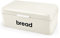 P&P CHEF Bread Box(16.5 x 9), Teal Bread Bin For Kitchen Counter, Storage Loaf/Doughnut/Cake/Biscuit/Baked Goods, Smooth Surface &Sturdy Handle & Air Holes, Cream