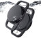 PZOZ Lot de 2 Airtag Chien Collier Chien Airtag - Airtag Support Collier Chien, compatibles avec Apple Airtag Finder Collier pour Chat. Ultra étanche, Sécurisé (Noir)