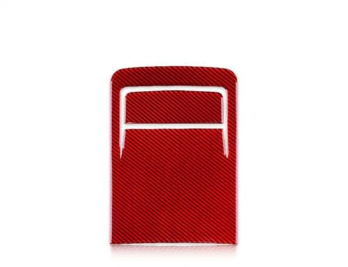 Innenaufkleber Auto-Innenraum-Zubehör, Aufkleber Für Die Hintere Mittelkonsole, Aufkleber Für Subaru Für Impreza 2009–2011 (Color : Rosso)