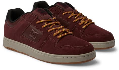 DC Shoes Manteca 4 S - Leather Skate Shoes for Men - Leder-Skate-Schuhe - Männer - Braun