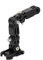 Zerodis Adjustable Helmet Mount Arm for Xiaoyi Sports Camera Bracket for Bike Ski Climbing- Black Plastic Metal 1Set