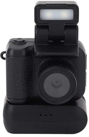 Mini Fotocamera Portachiavi, Mini Fotocamera 1080P Dimensioni Pollice con Flash LED, Batteria da 512 GB 480 MAh LCD Schermo Colorato Micro Videocamera Videocamera, Fotocamera