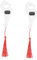 POPETPOP 2pcs Handheld Electronic Bead Counter Clicker Finger Flicker Machine Golf Counter Beads Sport Pedometer Tool Device LED Step Counter Watch Stitch Counter Number Beads Plastic White