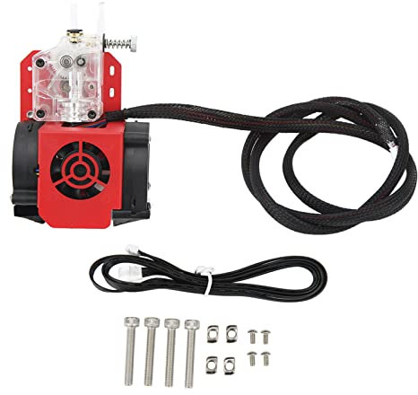 Srliya Dual Drive Direct Extruser 2 Ventilador de Ventilador Accesorios de Impresora 3D para Ender 3 V2