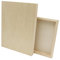 Paintersisters®Malgrund aus Holz, 2 Stück je 30 x 40 cm, 3D Optik - 38mm stark, Malplatte aus Holz, Holzleinwand, Ulmer Holzmalgrund