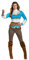 Disguise Damen Zelda Breath Of The Wild kostuum voor volwassenen Kost me in Erwachsenengr e, Blau, Large (12-14) US EU