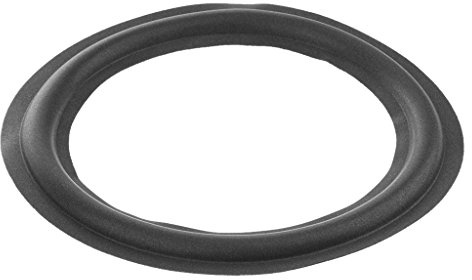 Sharplace 8/10/12 '' Haut-Parleur Surround kit Réparation avec Haut-Parleur Adhésif, Noir 8inch