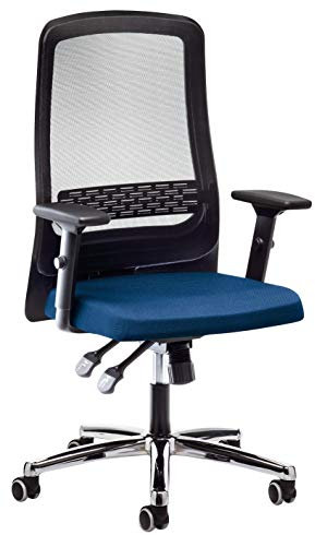 Bürodrehstuhl Eccon 7172 blau/schwarz