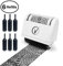 Vantamo – Kit tampon rouleau confidentiel pour protection contre le vol d'identité, avec 6 recharges d'encre, permet de masquer les informations confidentielles, blanc chic