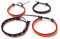 sin marca 4 Pulseras DE Cuero Bandera ESPAÑA, 2 Colores