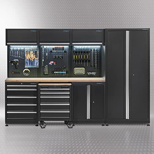 Werkstatteinrichtung Premium 300 cm Eiche