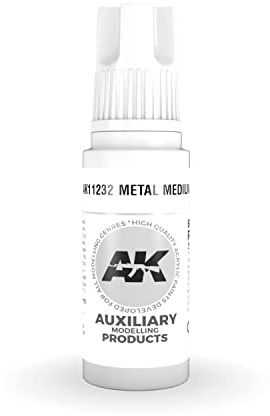 AK Interactive 3rd Gen Auxiliary Metal Medium 17ml