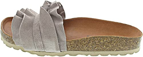 VERBENAS Damen Rocio Roda Grau Leder 42