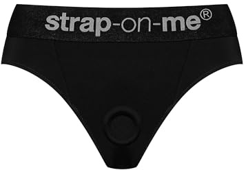 strap-on-me Heroine Lingerie Harness – Verstellbare Träger, Elastischer Bund, Dehnbarer Silikonring, Second-Skin-Effekt, Mikrofaser-Komfort, XS–XXL