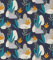 Rasch Tapeten Vliestapete (Botanical) Blau 10,05 m x 0,53 m Selection Vinyl/Vlies 463453