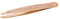 TWEEZERMAN Mini pinzas (puntas inclinadas, depilación de cejas, calidad profesional, acero inoxidable), oro rosa