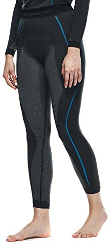 Dainese Damen Dry Pants Lady Baselayer-Hose, Schwarz/Blau, L/XL
