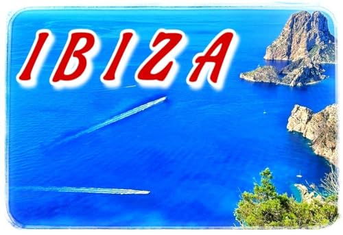 Ibiza Magnet Ibiza Souvenir Spanien Souvenir Balearische Inseln Ibıza Kühlschrankmagnet