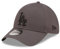 New Era MLB Fan Kappe Los Angeles Dodgers dunkelgrau Cap LA Logo gebogener Schirm geschlossene Rückseite Baseball - M - L