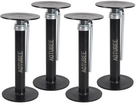 AOTUBEE House Floor Jacks, 4 Pack, 11 - 16, 5000 lbs Capacity
