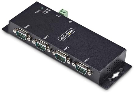 StarTech 4-Port Seriell auf Ethernet Adapter, RS232 (I43-SERIAL-ETHERNET)