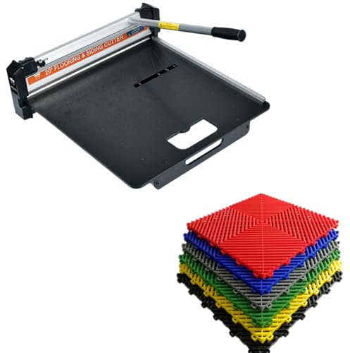20 Pro Flooring Cutter, Vinyl Floor Cutter Kit For Laminate, Engineered Hardwood, Siding, LVT, VCT, SPC, LVP, WPC and Vinyl Plank (KC510H20)