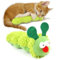 lomdung Jouet en Peluche Catnip, Jouet pour Chat Interieur, Cataire pour Chat, Jouets Interactifs pour Chats, pour Protection Soins Dentaires, Favorise l'exercice du Chato