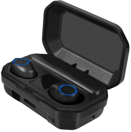 Holibanna Auriculares Inalámbricos Deportivos 5.0 Micrófono Duración De Batería Larga De Usar