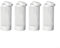 4 pezzi 1/4 pezzi compostiera per vermi – bidone per insetti in PVC con ventilazione impermeabile per aiuole rialzate e piccoli giardini