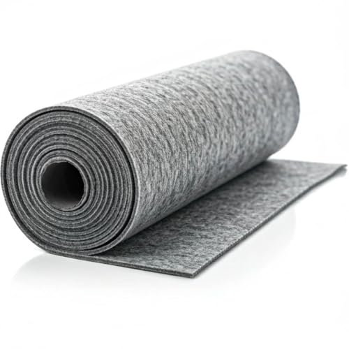 Feutre de fond de piscine 300 x 300 cm | Tapis de sol | Protection et isolation sol de piscine | 200 g/m² | Sous-plancher de piscine | Tapis de bain de piscine | Feutre de piscine | Tapis de sol