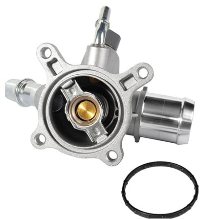 Termostato del Liquido di Raffreddamento del Motore per Auto, 5047263AB, Compatibile con Jeep, Cherokee, Renegade, Compass, RAM, Promaster e City (2014-2020).
