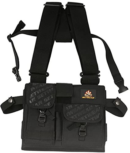 Setwear iPad Chest Pack – Hands-Free Chest Harness for Tablets, Phones, Tools, & Accessories
