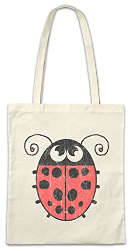 Urban Backwoods Ladybug I Hipster Bag Beutel Stofftasche Einkaufstasche