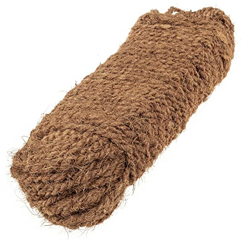 SIDCO Kokosstrick 100 Meter Baumanbinder Dickes Robustes Garten Bindeseil Dholls 2 kg